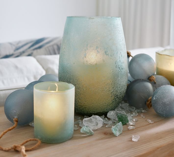 Handcrafted Oversized Sea Glass Garland thumbnail 3