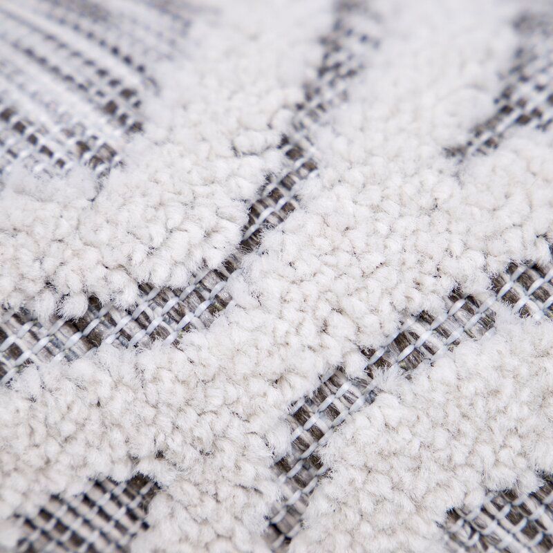 Cotton Blossom Natural Gray Indoor Outdoor Area Rug-9'x13' thumbnail 3