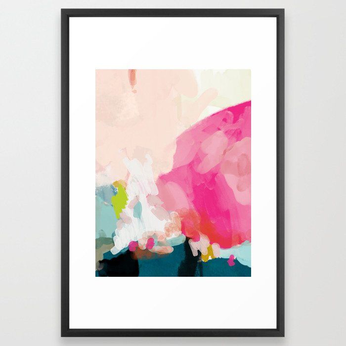 pink sky Art Print With Frame 24" x 36" thumbnail 2
