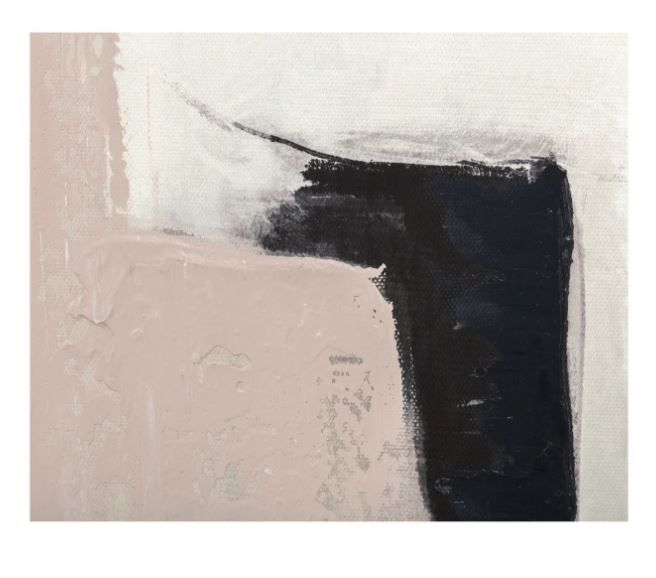 Barely Blushing Framed Canvas thumbnail 2