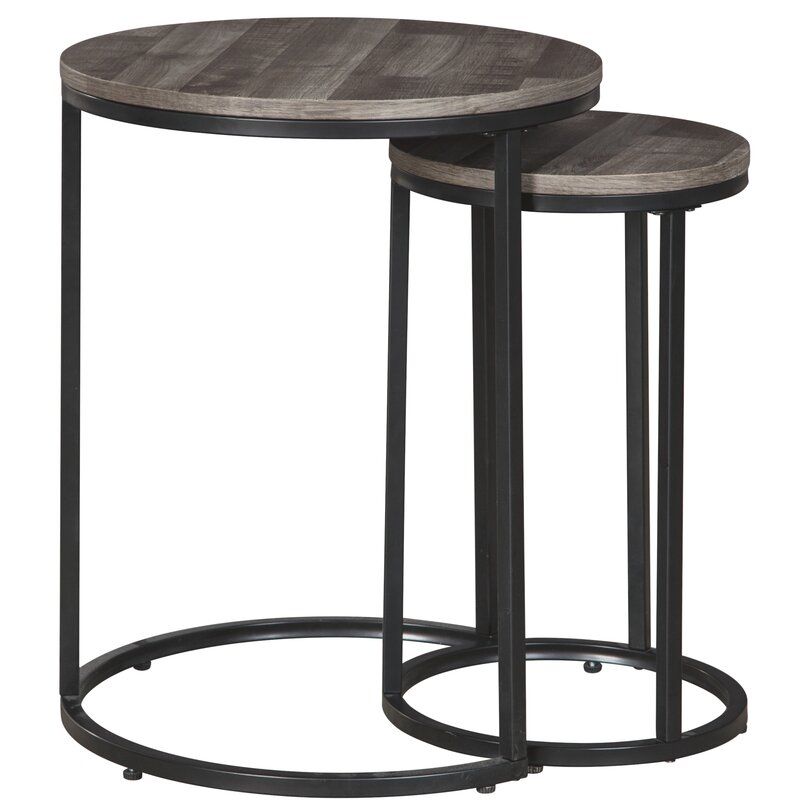 Swift 2 Piece Nesting Table Large thumbnail 3