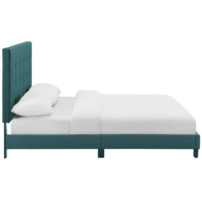 Chadwick Tufted Upholstered Low Profile Platform Bed-Full thumbnail 3