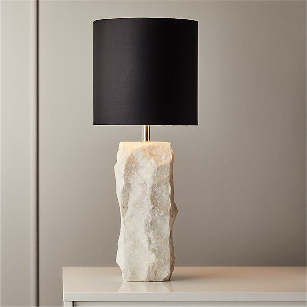 Raw Marble Table Lamp thumbnail 3