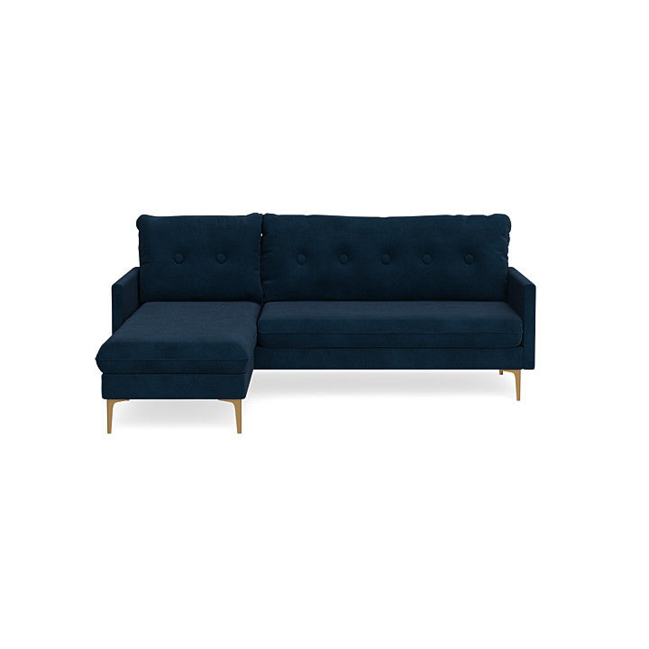 Custom Issa Sectional in Royal Blue thumbnail 2