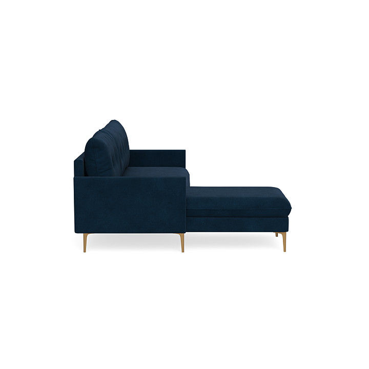 Custom Issa Sectional in Royal Blue thumbnail 3
