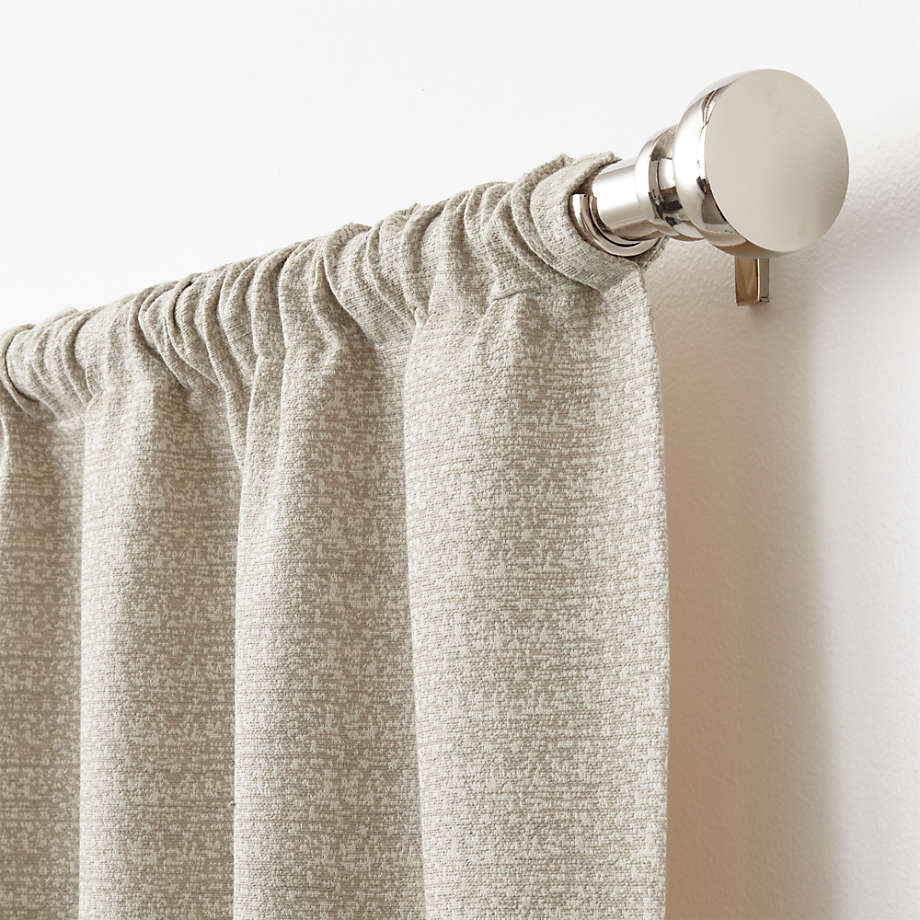 Desmond Natural Cotton Curtain Panel thumbnail 3