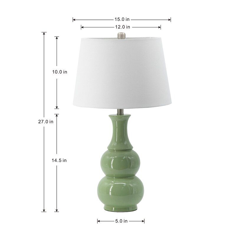 Aneya Light Green Table Lamp thumbnail 4