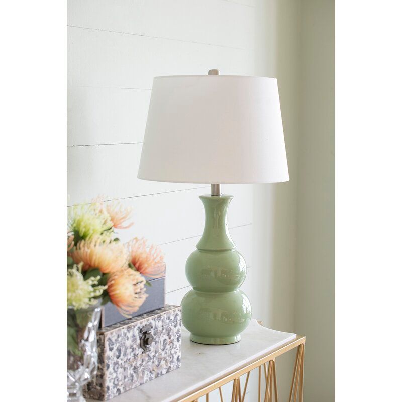 Aneya Light Green Table Lamp thumbnail 6
