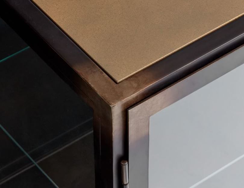 Flynn Metal Media Console thumbnail 2