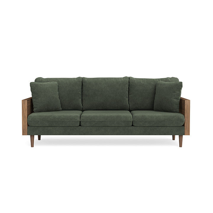 Custom Asher Sofa in Moss thumbnail 2