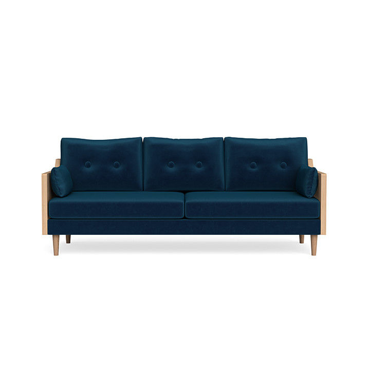 Custom Jett Sofa in Sapphire thumbnail 2