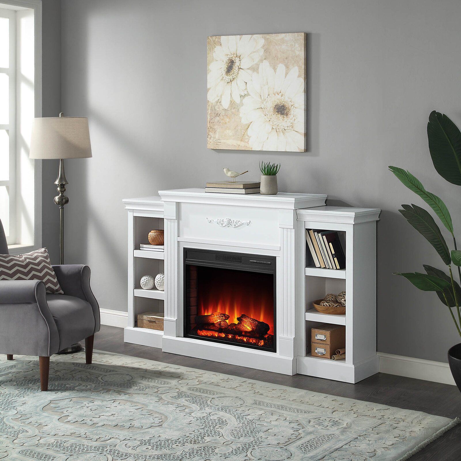 Broome Electric Fireplace thumbnail 2