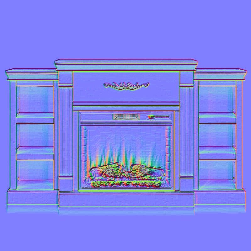 Broome Electric Fireplace thumbnail 4
