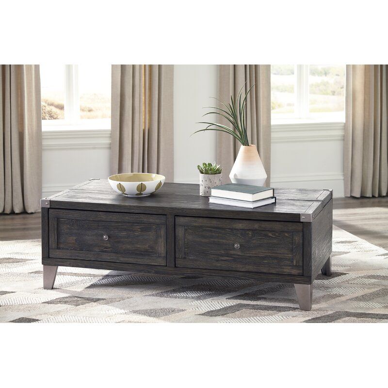 Hillcrest Lift Top Coffee Table with Storage thumbnail 2