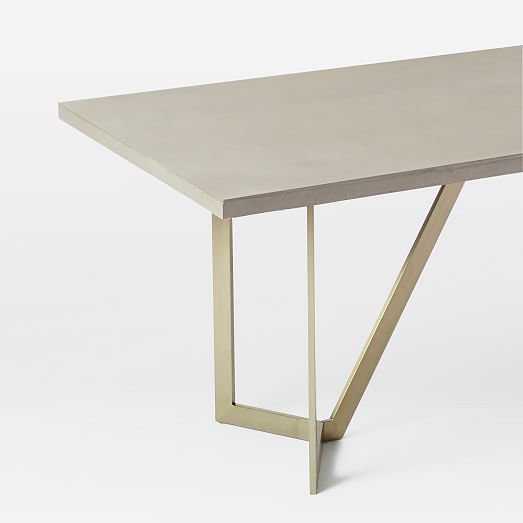 Tower Dining Table Concrete thumbnail 3