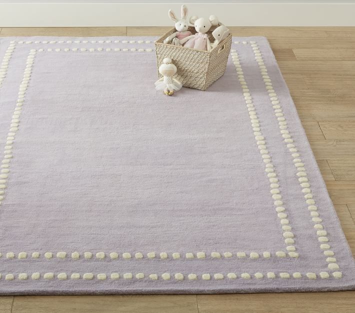 Pearl Dot Border Rug-4'x6' thumbnail 2