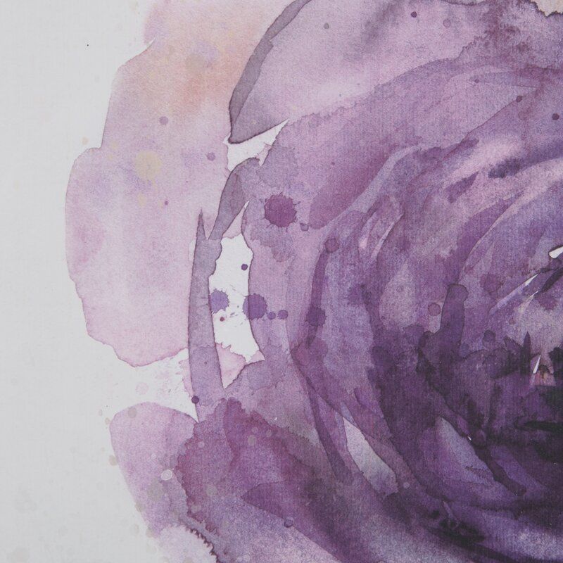 Purple Ladies Rose 2 Piece Picture Frame Set with frame thumbnail 3