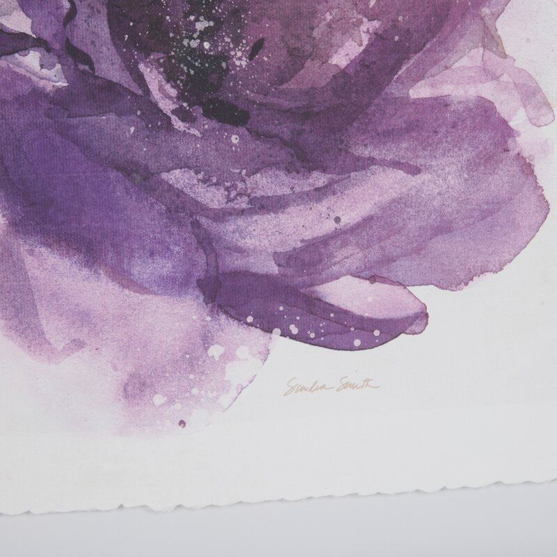 Purple Ladies Rose 2 Piece Picture Frame Set with frame thumbnail 4