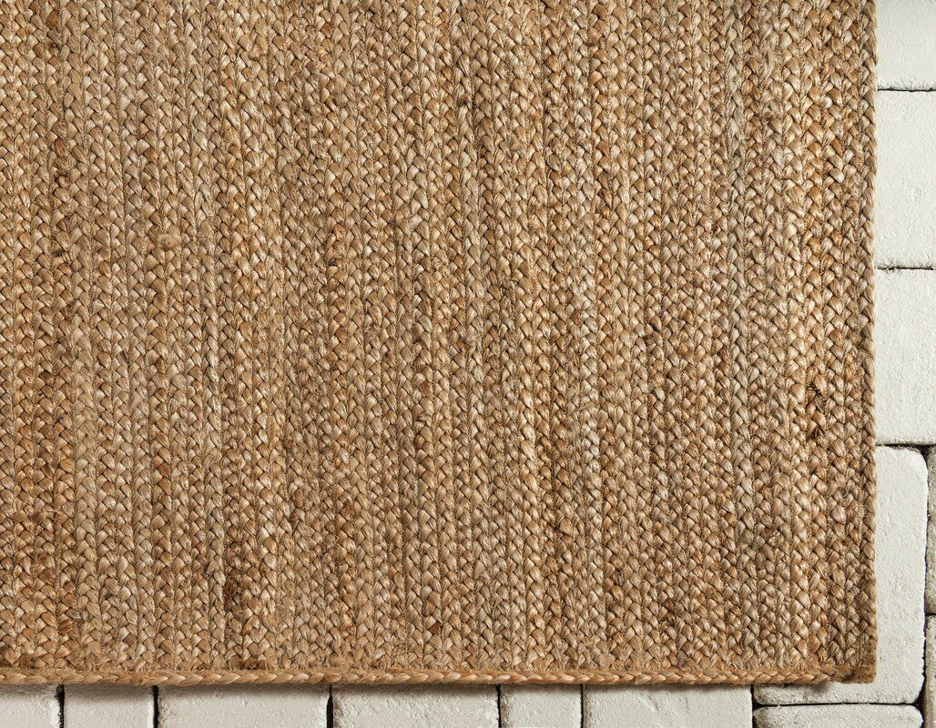 Meador Hand Braided Jute Natural Area Rug thumbnail 3