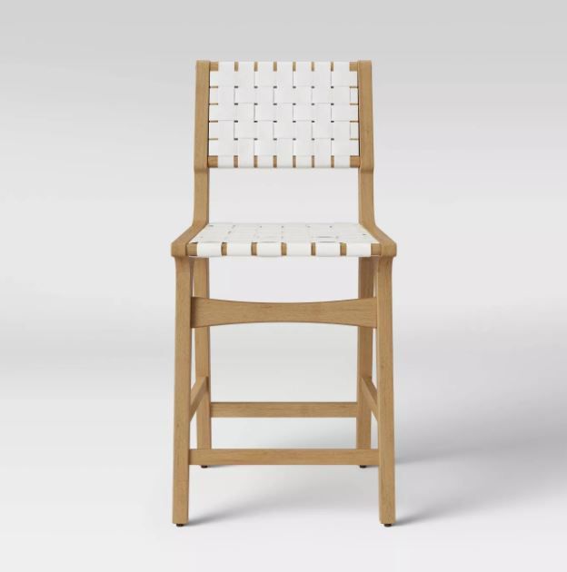 Ceylon Woven Counter Height Barstool thumbnail 2