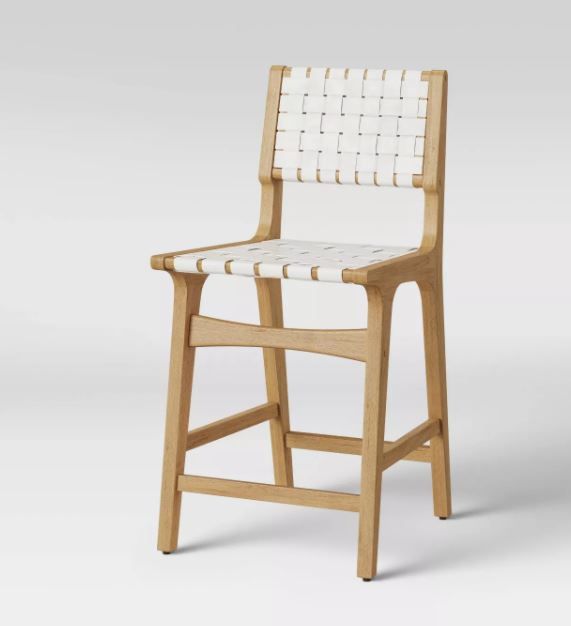Ceylon Woven Counter Height Barstool thumbnail 3