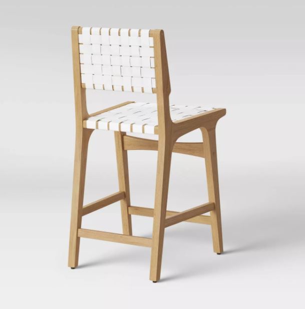 Ceylon Woven Counter Height Barstool thumbnail 4
