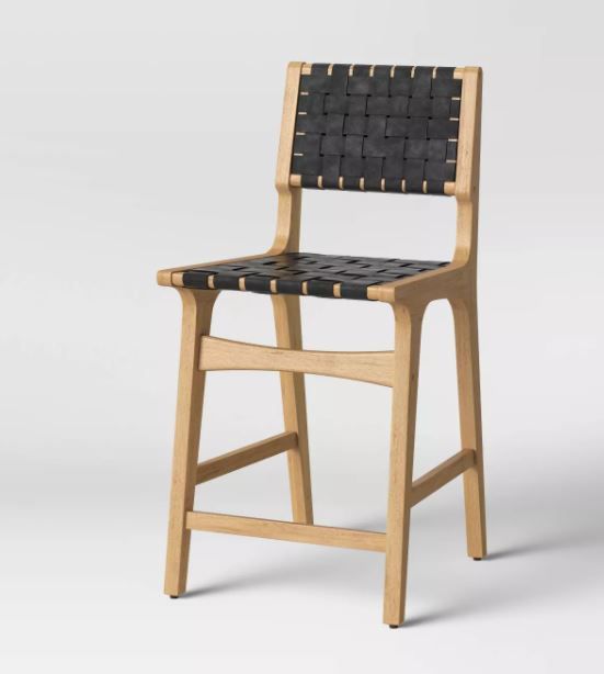 Ceylon Woven Counter Height Barstool thumbnail 2