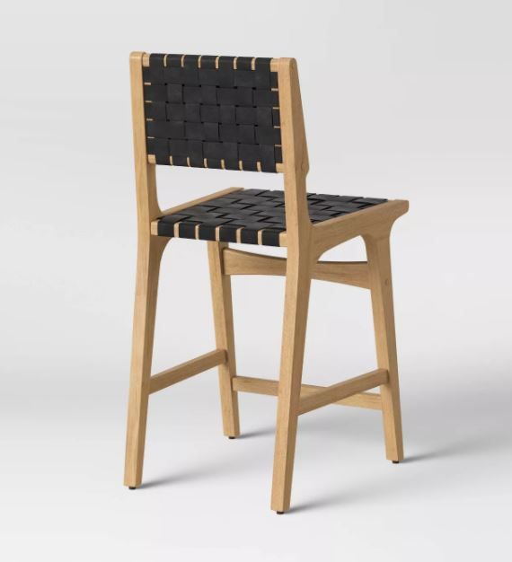 Ceylon Woven Counter Height Barstool thumbnail 3