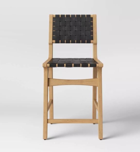 Ceylon Woven Counter Height Barstool thumbnail 4