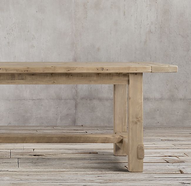 Customer SALVAGED DINING TABLE thumbnail 2