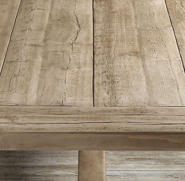 Customer SALVAGED DINING TABLE thumbnail 3