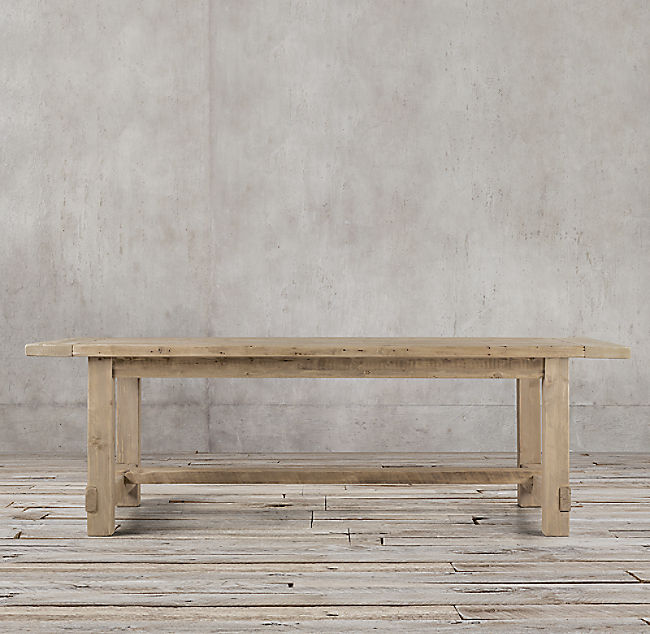 Customer SALVAGED DINING TABLE thumbnail 4