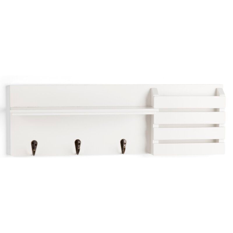 Hines Utility Shelf with Pocket and Hanging Hooks thumbnail 2