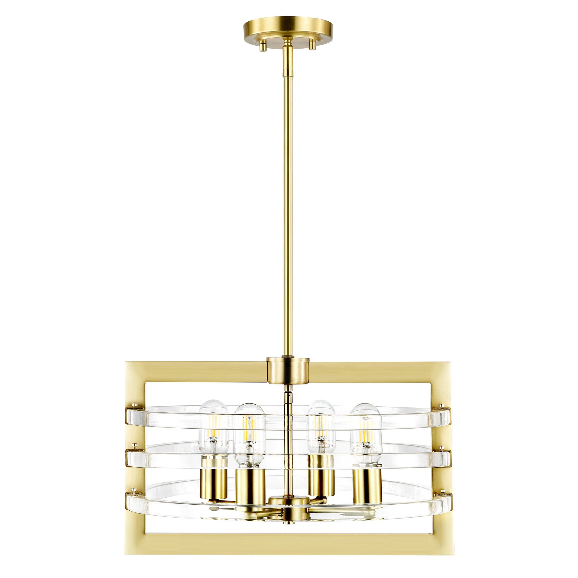 Elize 4-Light Chandelier thumbnail 2