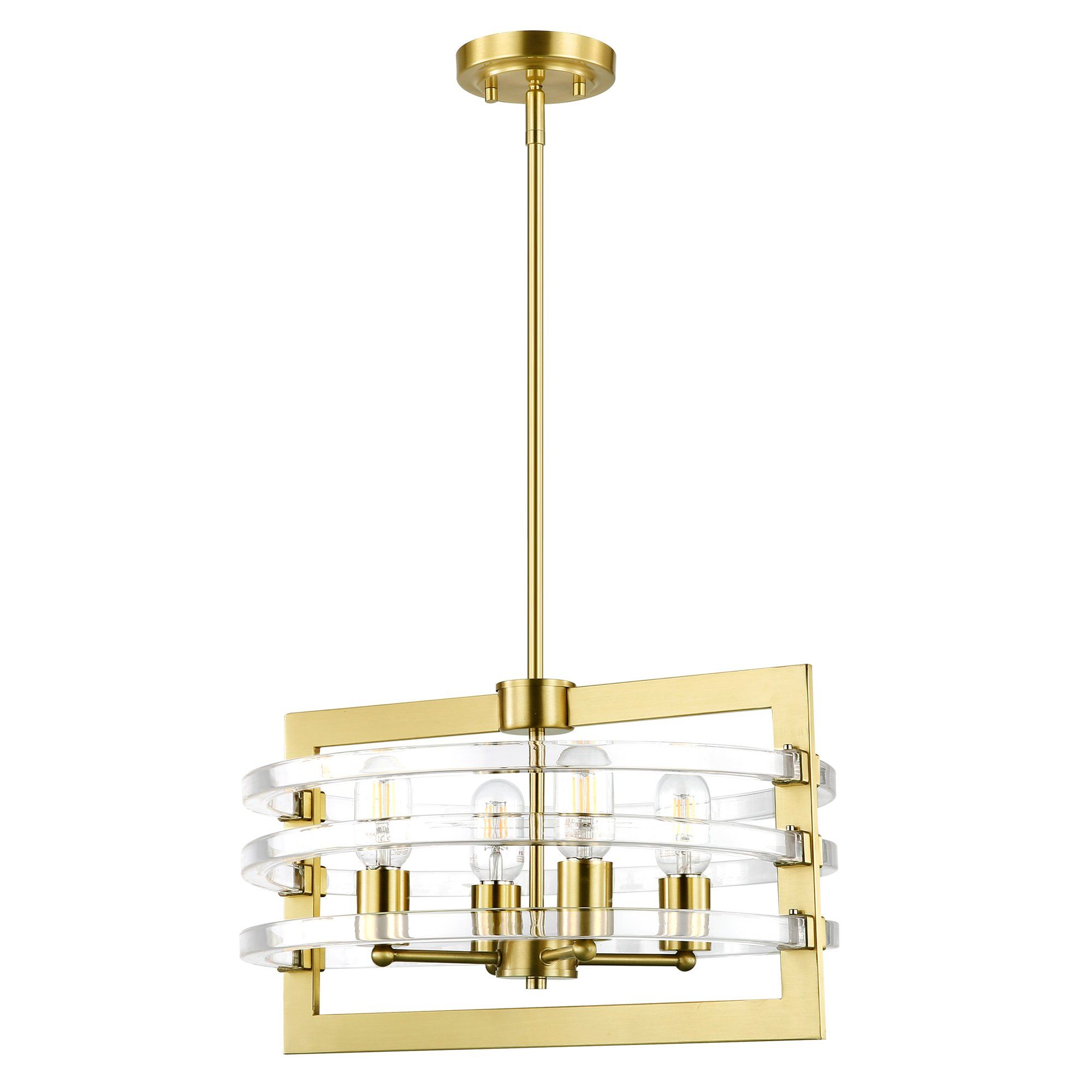 Elize 4-Light Chandelier thumbnail 4