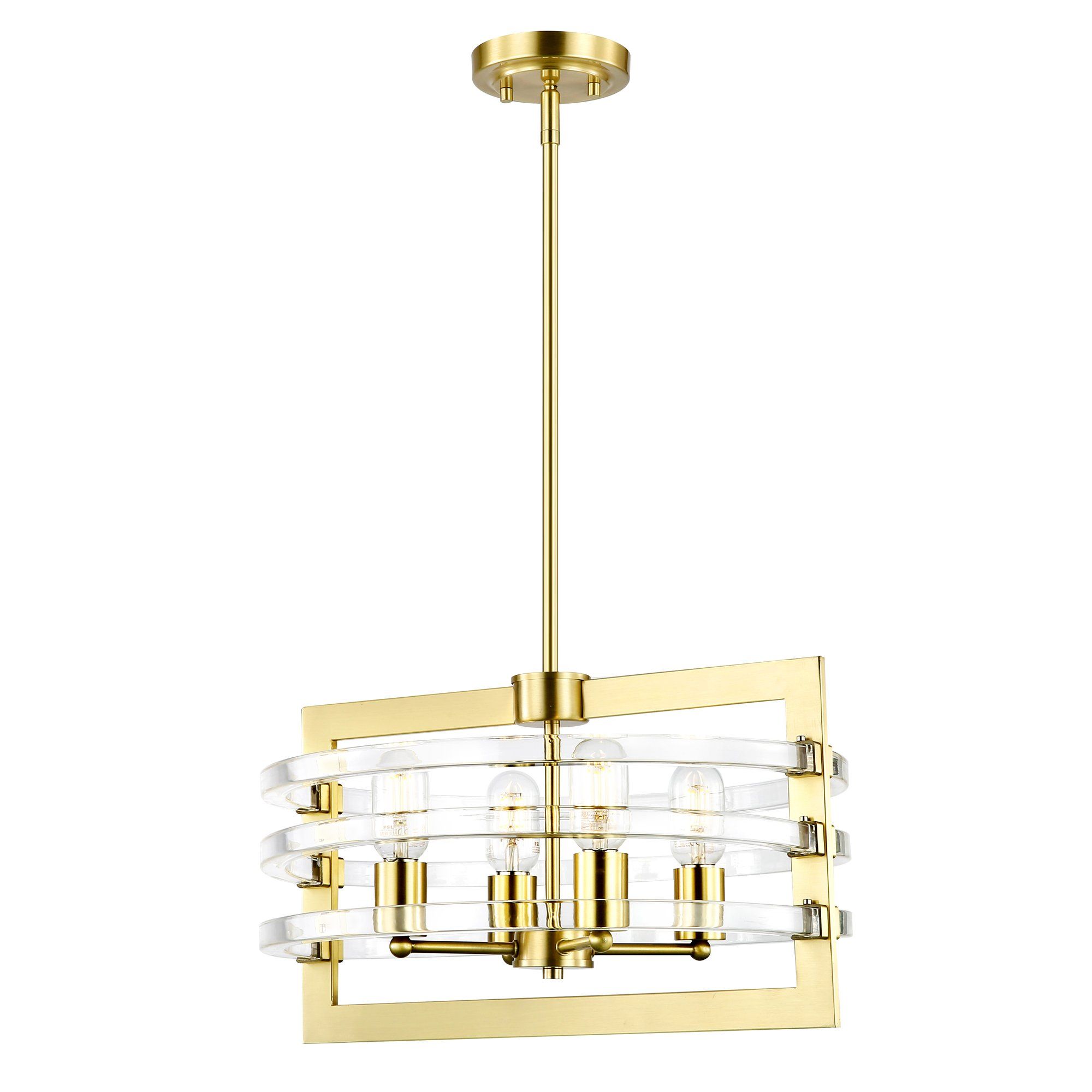 Elize 4-Light Chandelier thumbnail 5