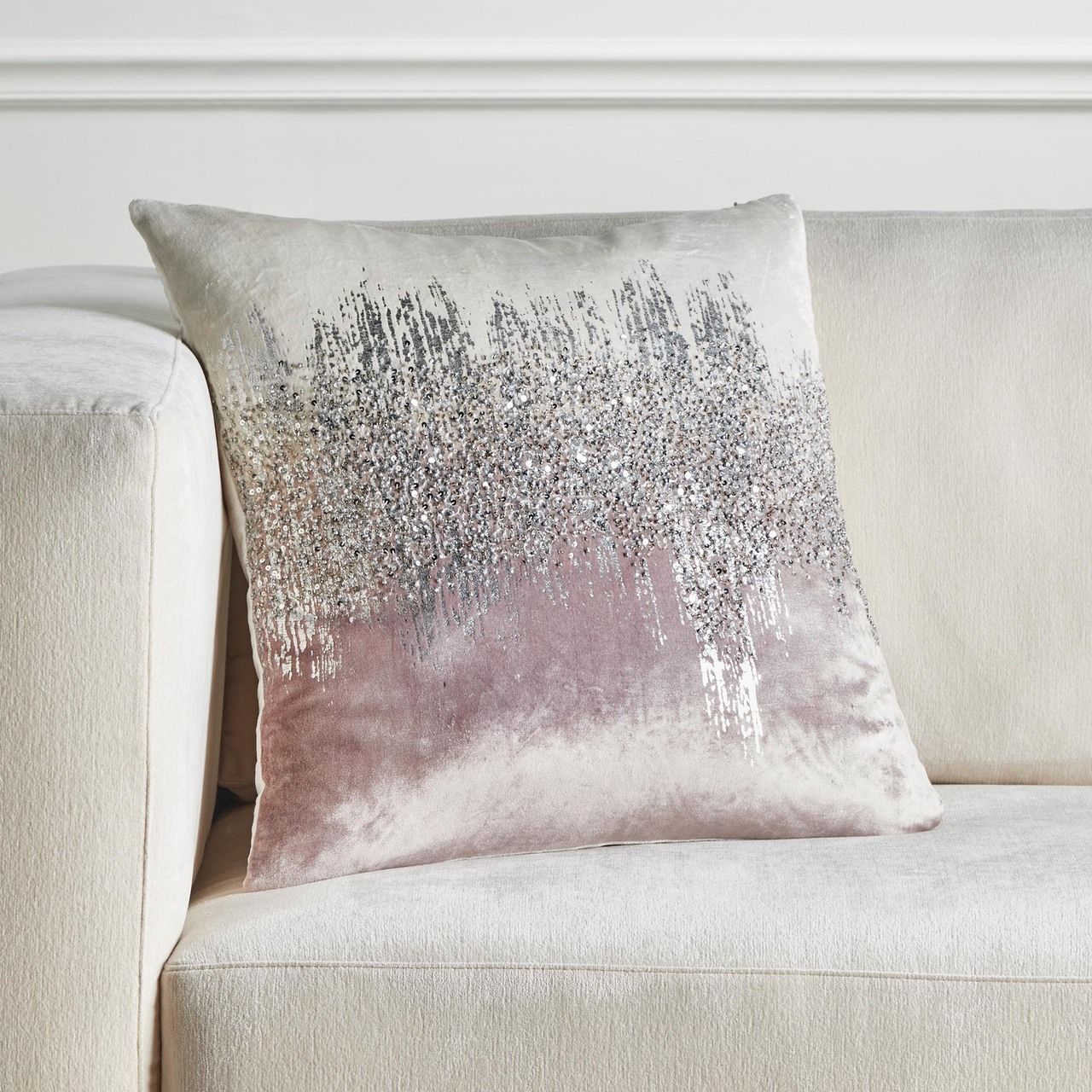 Joie De Vivre Pillow With Insert-22"x22" thumbnail 3