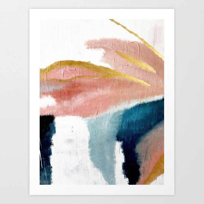 Exhale a pretty minimal Art Print unframe thumbnail 2