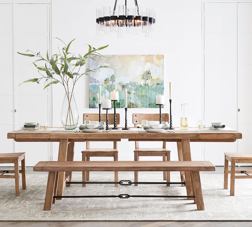 Benchwright Dining Bench (60"-86") thumbnail 8