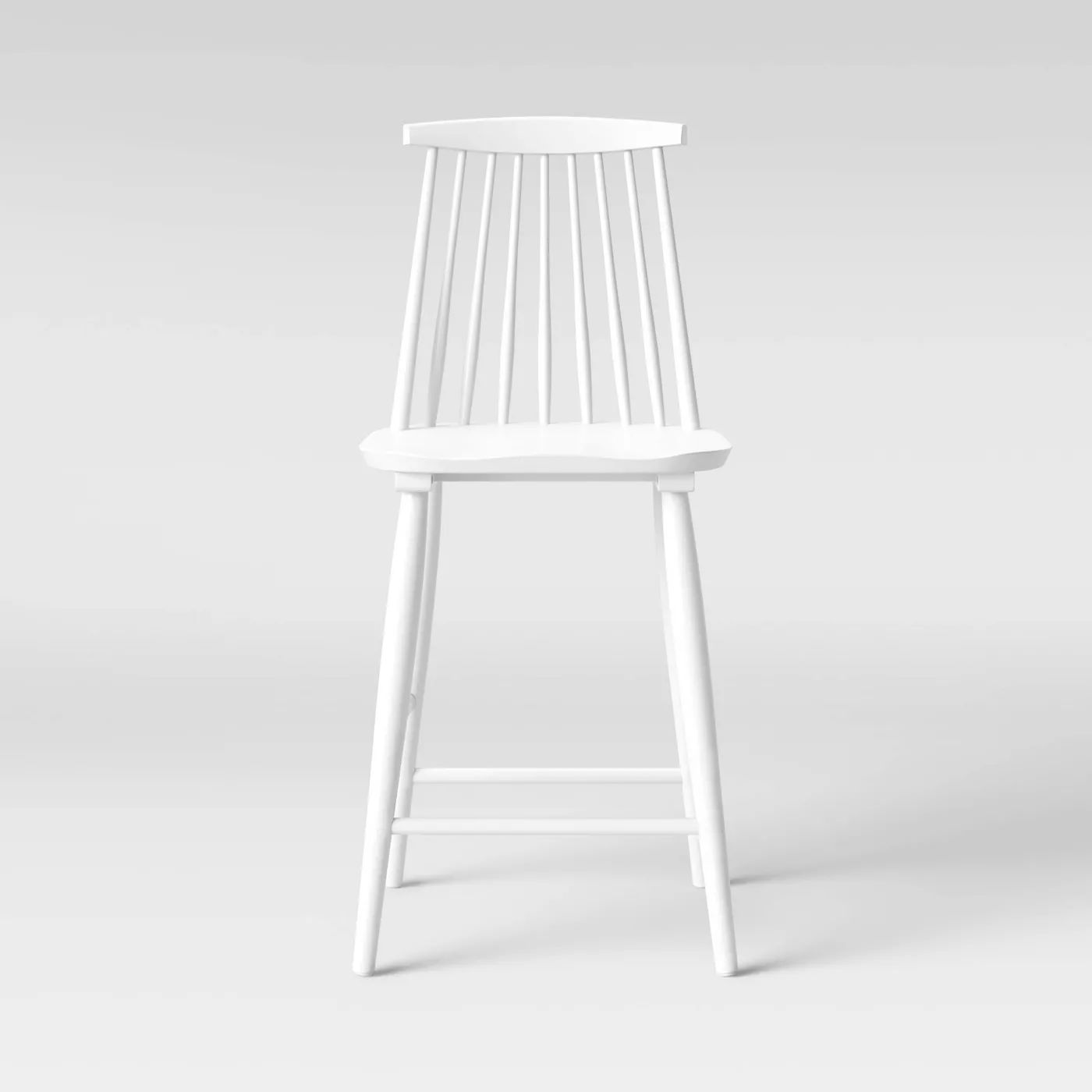 Harwich High Back Windsor Counter Height Barstool thumbnail 2