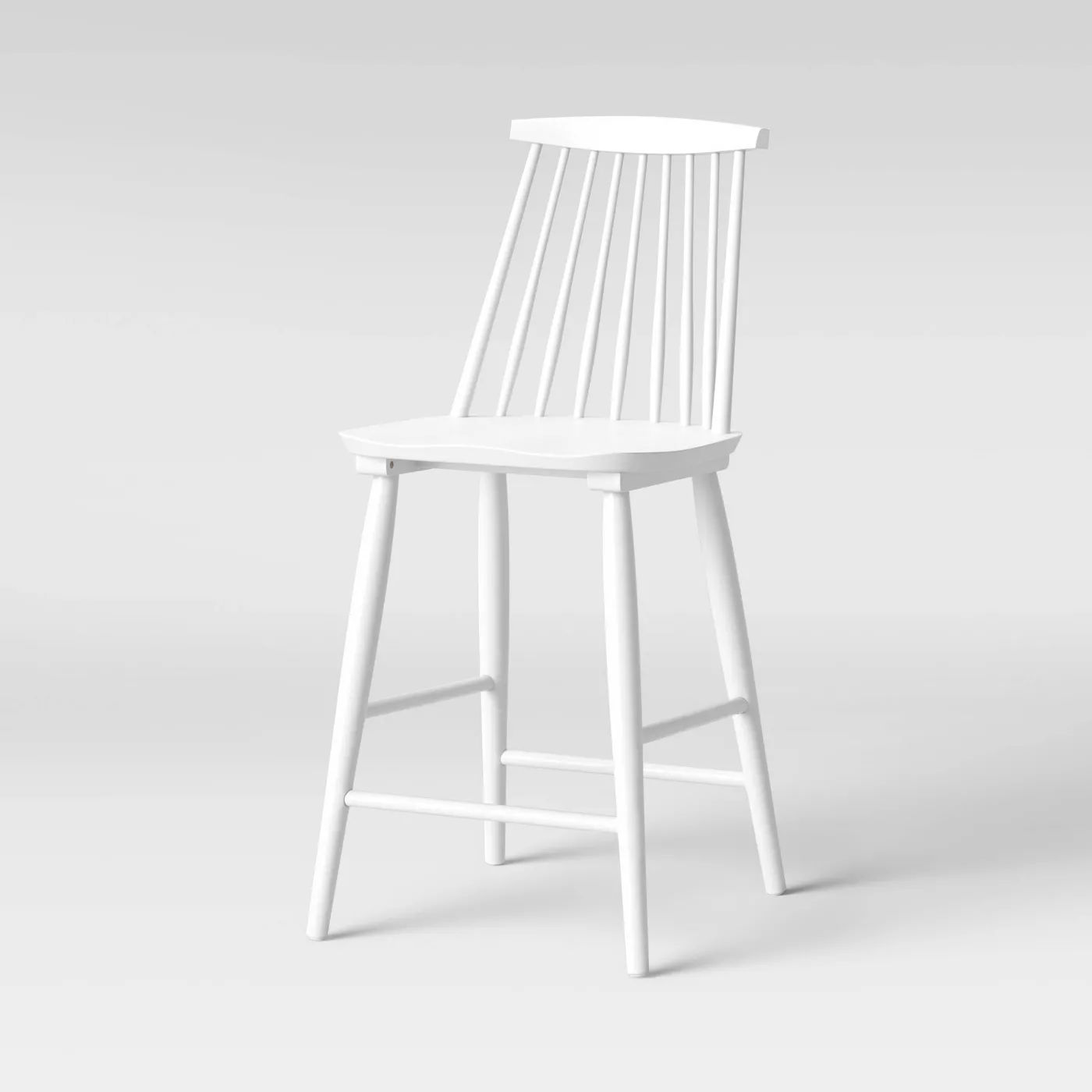Harwich High Back Windsor Counter Height Barstool thumbnail 3