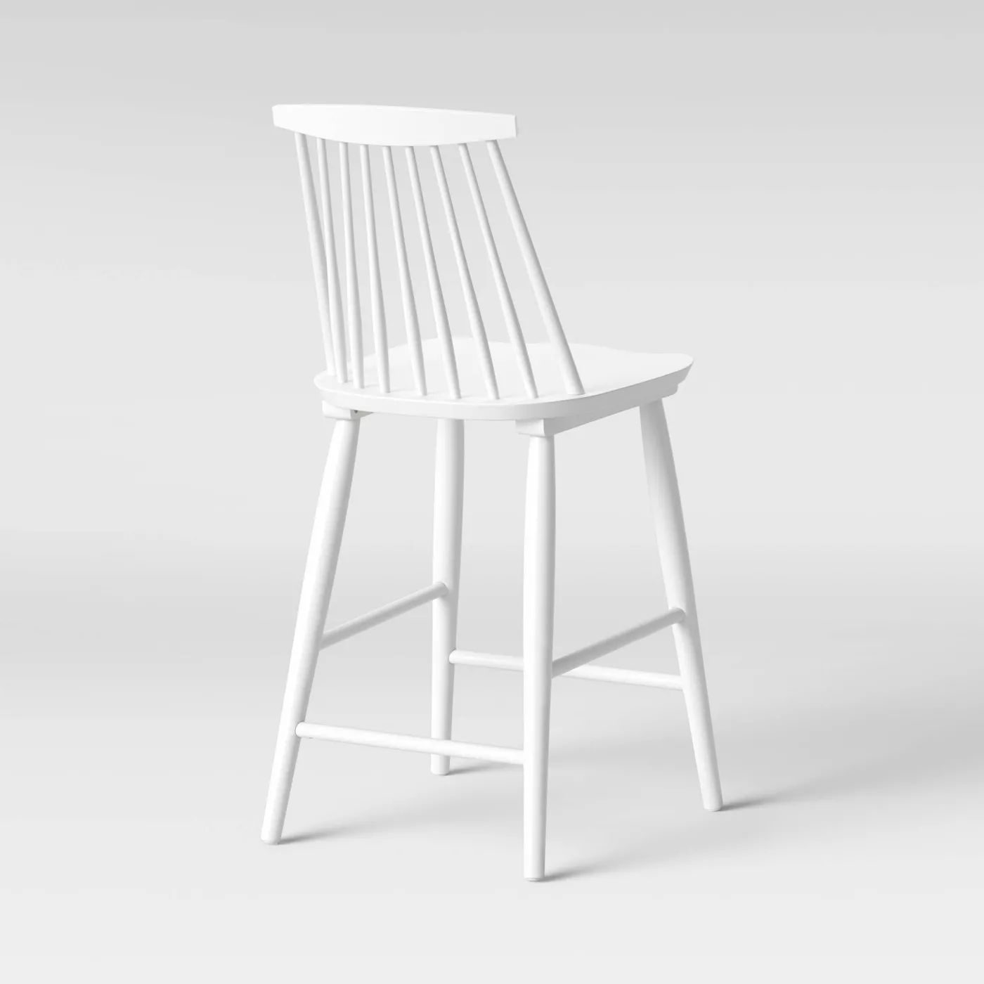 Harwich High Back Windsor Counter Height Barstool thumbnail 4
