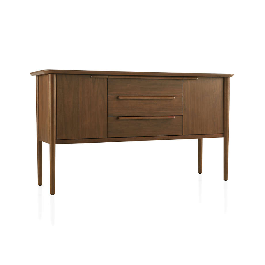 Tate Walnut Midcentury Sideboard thumbnail 3