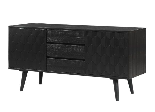 Elegant black buffet thumbnail 3