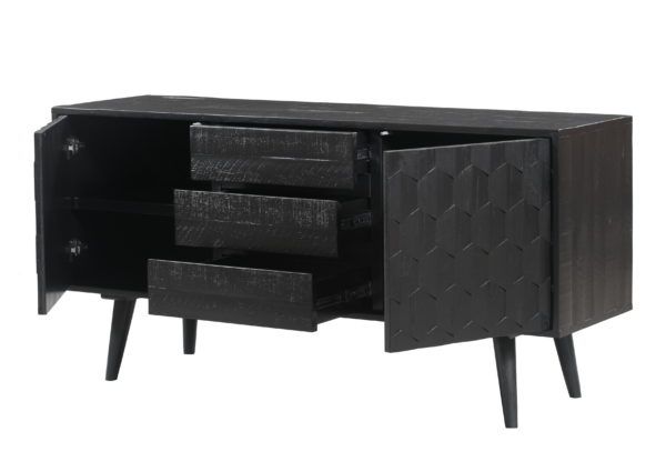 Elegant black buffet thumbnail 6