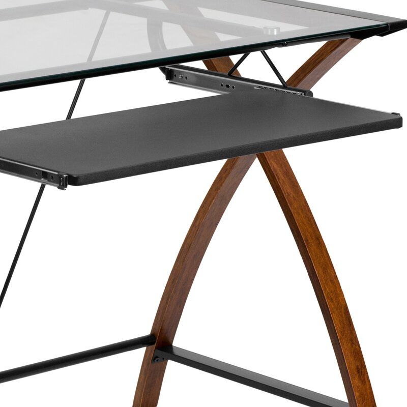 Hibner Glass Desk thumbnail 3