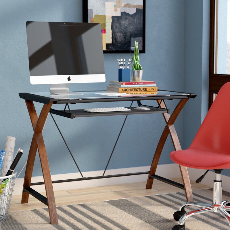 Hibner Glass Desk thumbnail 4