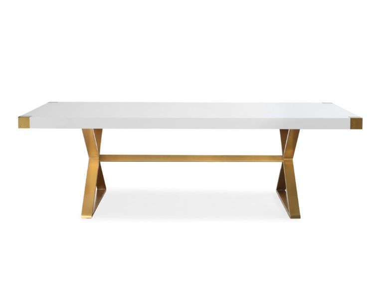 Luxor Dining Table - White thumbnail 3