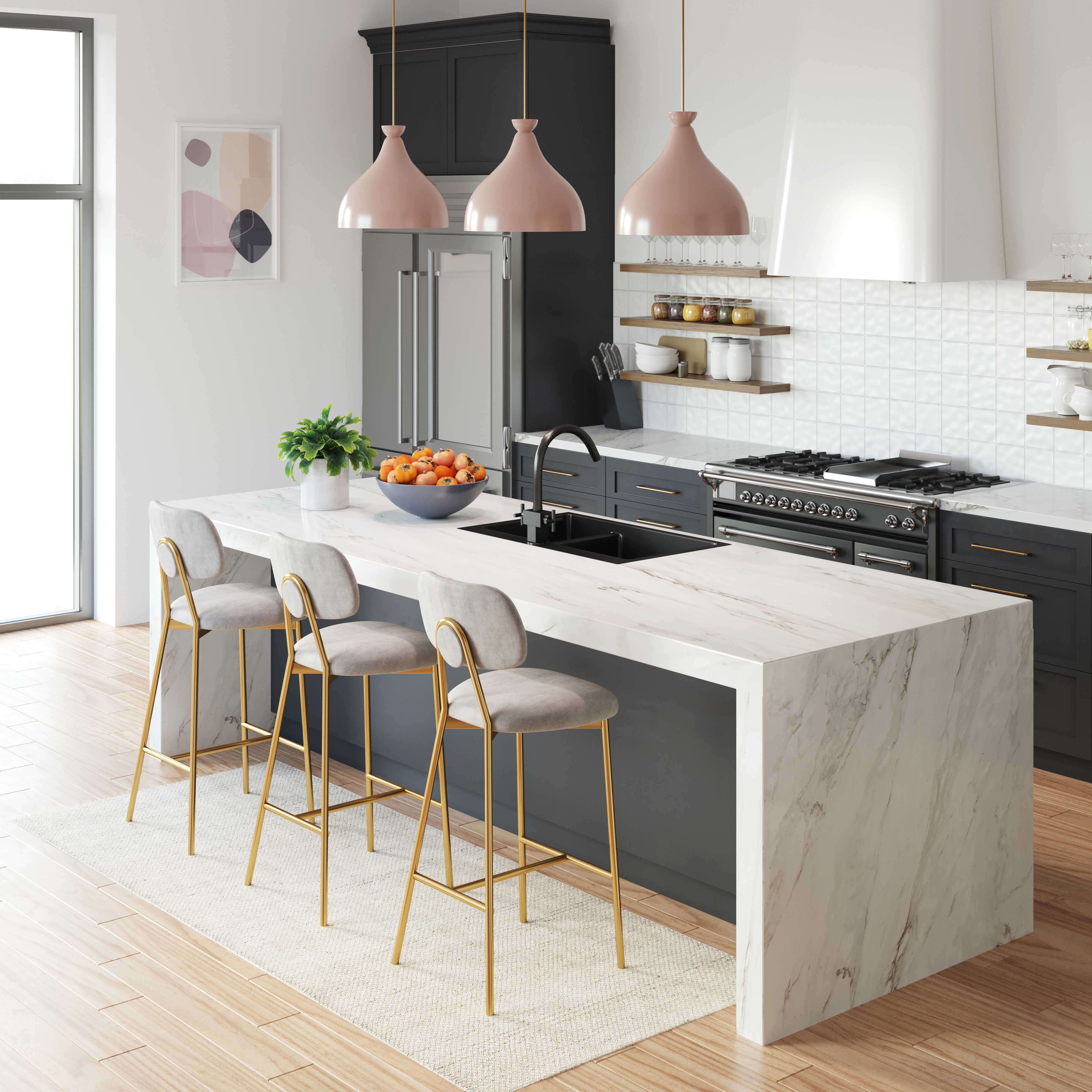 Stella grey counter stool thumbnail 5
