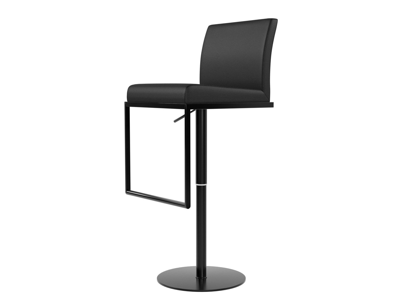nova black on black steel barstool thumbnail 2